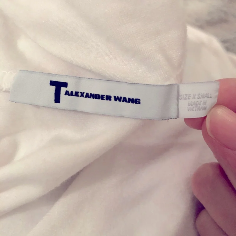 T by Alexander Wang white slip dress - Picture 4 of 5